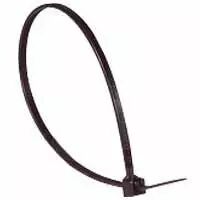 Collier Colring - dent int polyamide 6/6 - l 3,5 - L 280 - noir (blist) (032019)