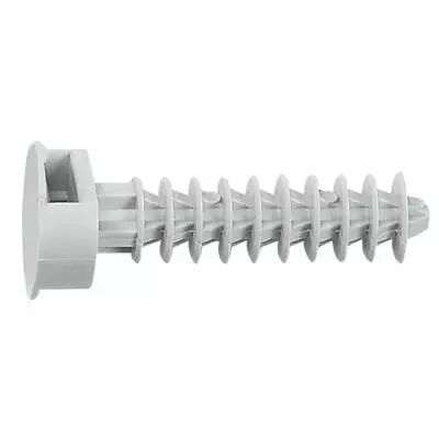 Embase � cheville - utilisation int�rieure - gris RAL 7035 (031880)
