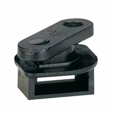 Embase pour collier - pour chemin de c�ble - noir (031971)