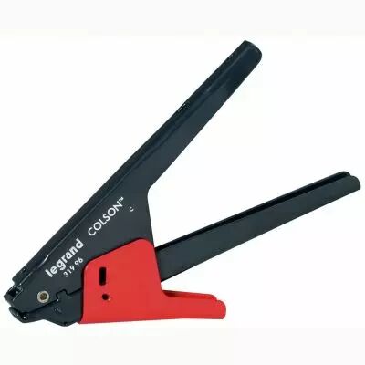 Pince Colson - pour serrage et coupe collier - noir/rouge (031996)