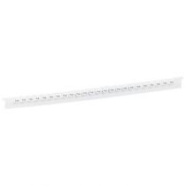 Repère Mémocab - l 2,3 mm - écriture noire sur fond blanc - chiffre 2 (037782)