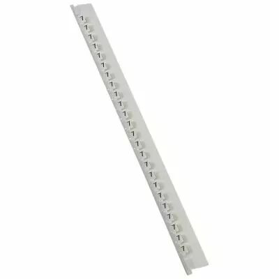 Rep�re M�mocab - l 2,3 mm - �criture noire sur fond blanc - chiffre 7 (037787)