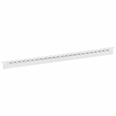 Rep�re M�mocab - l 2,3 mm - �criture noire sur fond blanc - chiffre 9 (037789)