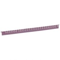 Réglette Mémocab - code coul international - l 2,3 mm - chiffre 7 - violet (037801)