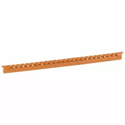 R�glette M�mocab - code coul international - l 2,3 mm - chiffre 3 - orange (037802)