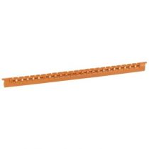 Réglette Mémocab - code coul international - l 2,3 mm - chiffre 3 - orange (037802)