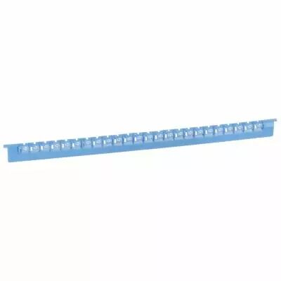 R�glette M�mocab - code coul international - l 2,3 mm - chiffre 6 - bleu (037808)