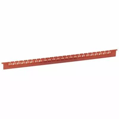 R�glette M�mocab - code coul international - l 2,3 mm - chiffre 2 - rouge (037810)