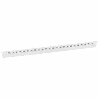 R�glette M�mocab - l 2,3 mm - �criture noire sur fond blanc - lettre majuscule B (037827)