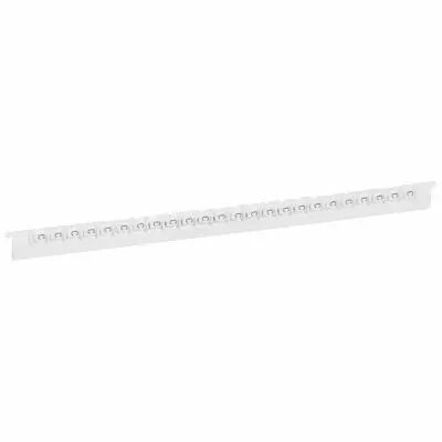 R�glette M�mocab - l 2,3 mm - �criture noire sur fond blanc - lettre majuscule C (037828)