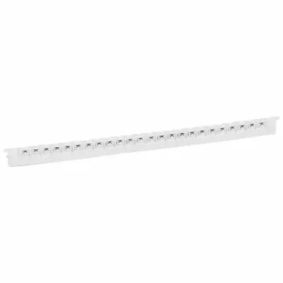 R�glette M�mocab - l 2,3 mm - �criture noire sur fond blanc - lettre majuscule K (037836)