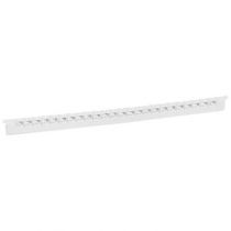 Réglette Mémocab - l 2,3 mm - écriture noire sur fond blanc - lettre majuscule P (037841)