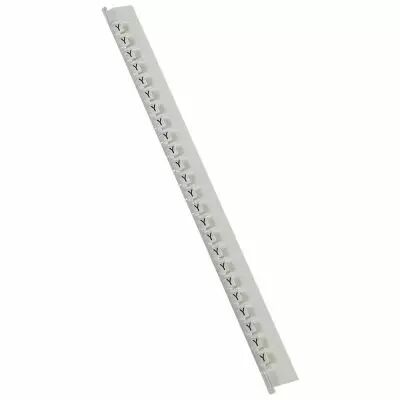 R�glette M�mocab - l 2,3 mm - �criture noire sur fond blanc - lettre majuscule Y (037850)