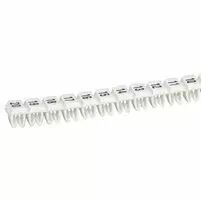 Rep�re CAB 3 pour filerie 0,5 � 1,5 mm� - noir/fond blanc - nombres 81 � 100 (038154)