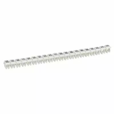 Rep�re CAB 3 pour filerie 1,5 � 2,5 mm� - noir/fond blanc - nombres 81 � 100 (038164)
