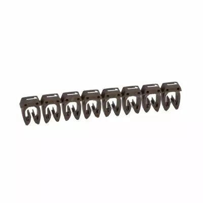 Rep�re CAB 3 pour filerie 1,5 � 2,5 mm� - chiffre 1 - brun (038221)