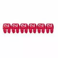 Rep�re CAB 3 pour filerie 4 � 6 mm� - chiffre 5 - vert (038235)