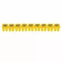 Rep�re CAB 3 pour filerie 0,5 � 1,5 mm� - lettre majuscule X (038323)