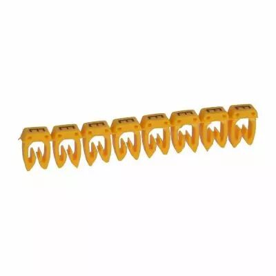 Rep�re CAB 3 pour filerie 1,5 � 2,5 mm� - lettre majuscule E (038334)