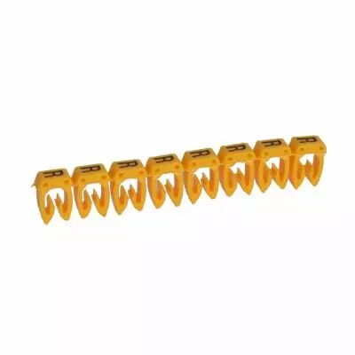 Rep�re CAB 3 pour filerie 1,5 � 2,5 mm� - lettre majuscule R (038347)