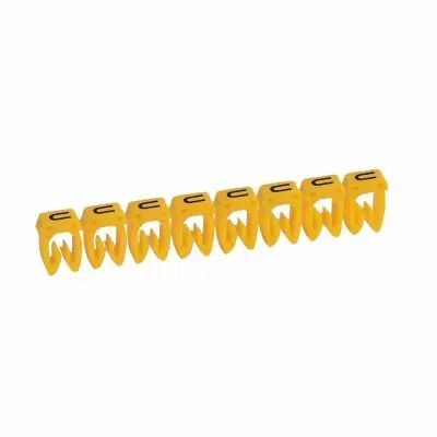 Rep�re CAB 3 pour filerie 1,5 � 2,5 mm� - lettre majuscule U (038350)