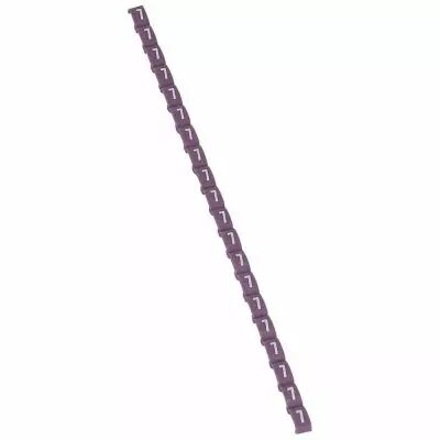 Rep�re Duplix - code couleur international - chiffre 7 - violet (038407)