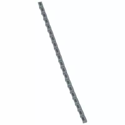 Rep�re Duplix - code couleur international - chiffre 8 - gris (038408)