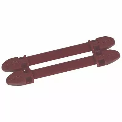 Porte-rep�res Duplix - 7 caract�res - rouge (038452)