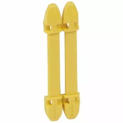 Porte-rep�res Duplix - 7 caract�res - jaune (038454)