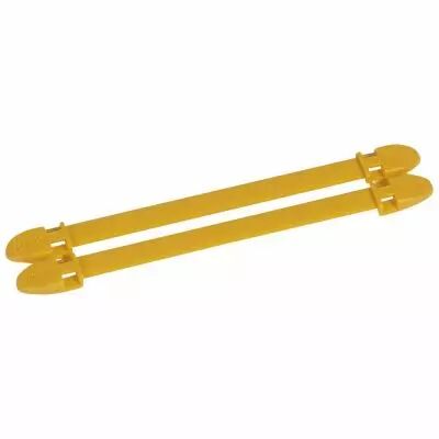Porte-rep�res Duplix - 14 caract�res - jaune (038464)
