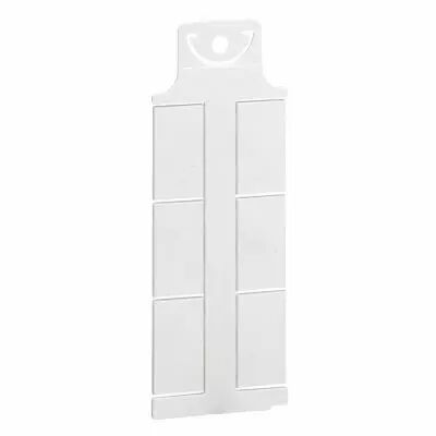 Rep�re auxilaire cde et signalisation - pour Logicab 2 - blanc - mod�le large (038512)