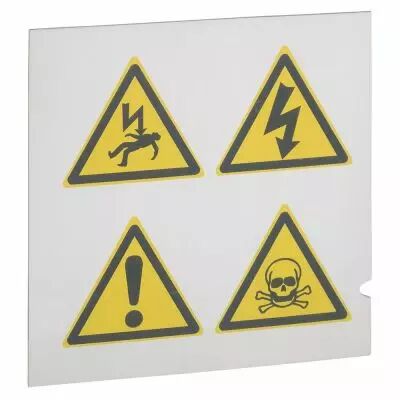 Rep�re triangle adh�sif - pour Logicab 2 - 50 mm (038704)
