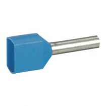 Embout de câblage Starfix - pour conducteurs section - 2x0,75 mm² - bleu (037687)