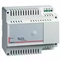 Alimentation secourue monophas�e - 230V~/12 V= - 6 W - 0,5 A - 6 mod (004210)