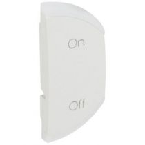 Enjoliveur Céliane BUS - ON/OFF - simple droite - blanc (068281)