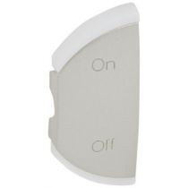 Enjoliveur Céliane BUS - ON/OFF - simple gauche - titane (068580)