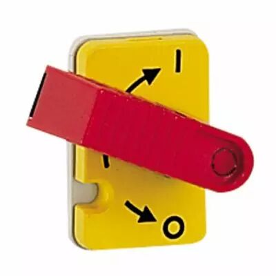 Inter-sectionneur Vistop - 32 A - 4P - cde front - poign�e rouge/plastron jaune (022302)