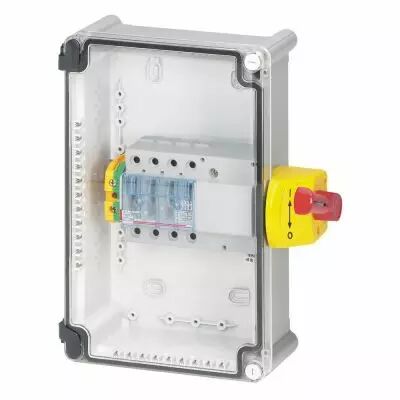 Coffret de proximit� avec inter-sectionneur Vistop - 4P - 63 A - IK 07 (022617)