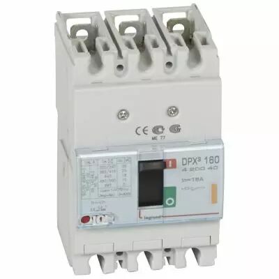 Disj puissance DPX� 160 - magn�to-thermique - 25 kA - 3P - 16 A (420040)