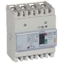 Disj puissance DPX³ 160 - magnéto-thermique - 25 kA - 4P - 125 A (420056)