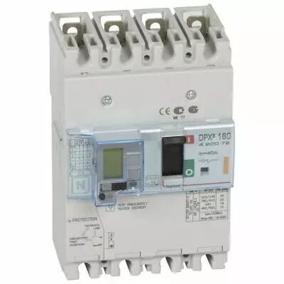 Disj puissance DPX� 160 - magn�to-thermique diff - 25 kA - 4P - 40 A (420072)