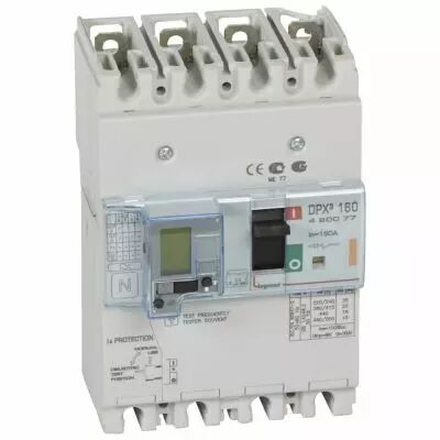 Disj puissance DPX� 160 - magn�to-thermique diff - 25 kA - 4P - 160 A (420077)