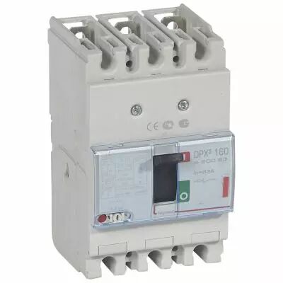 Disj puissance DPX� 160 - magn�to-thermique - 36 kA - 3P - 63 A (420083)