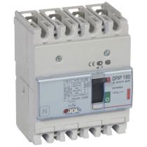 Disj puissance DPX³ 160 - magnéto-thermique - 36 kA - 4P - 63 A (420093)