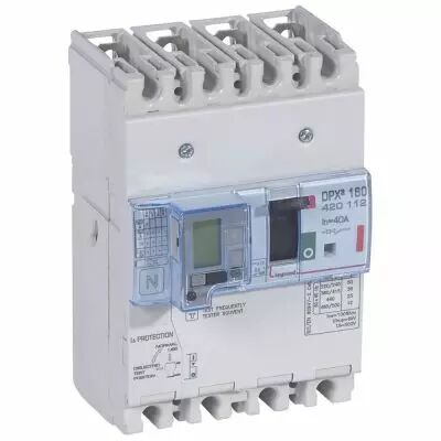 Disj puissance DPX� 160 - magn�to-thermique diff - 36 kA - 4P - 40 A (420112)