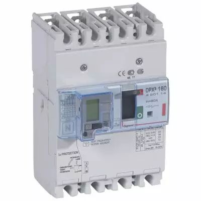Disj puissance DPX� 160 - magn�to-thermique diff - 36 kA - 4P - 80 A (420114)