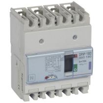 Disj puissance DPX³ 160 - magnéto-thermique - 50 kA - 4P - 16 A (420130)