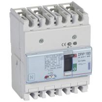 Disj puissance DPX³ 160 - magnéto-thermique - 50 kA - 4P - 125 A (420136)