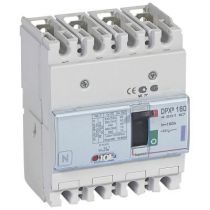 Disj puissance DPX³ 160 - magnéto-thermique - 50 kA - 4P - 160 A (420137)