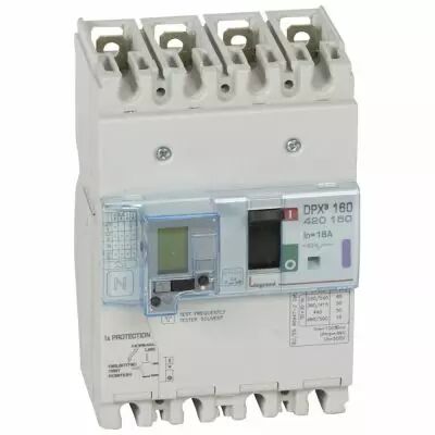 Disj puissance DPX� 160 - magn�to-thermique diff - 50 kA - 4P - 16 A (420150)